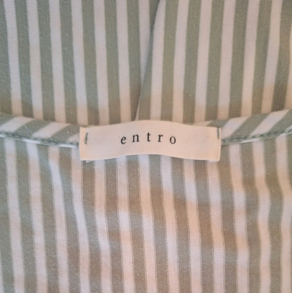 Entro Striped Babydoll Mini Dress Sz Small *X - Picture 4 of 5